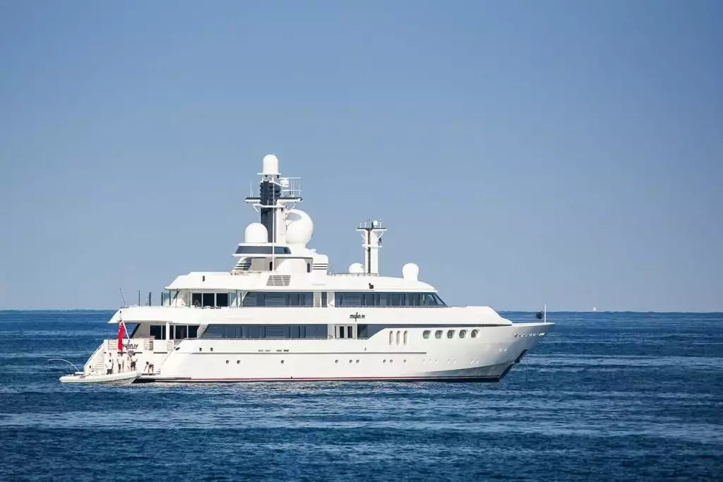 MYLIN IV Yacht • Feadship • 1992 • Propriétaire Micky Arison