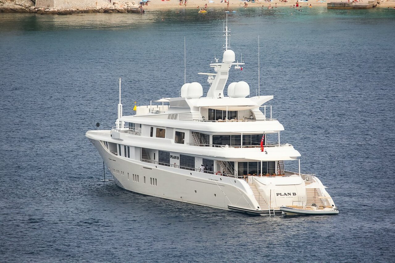 plan b mega yacht