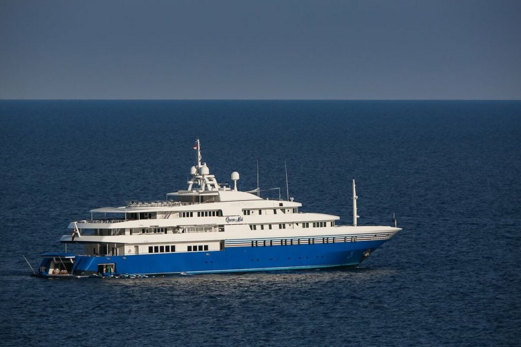 sheldon adelson new yacht