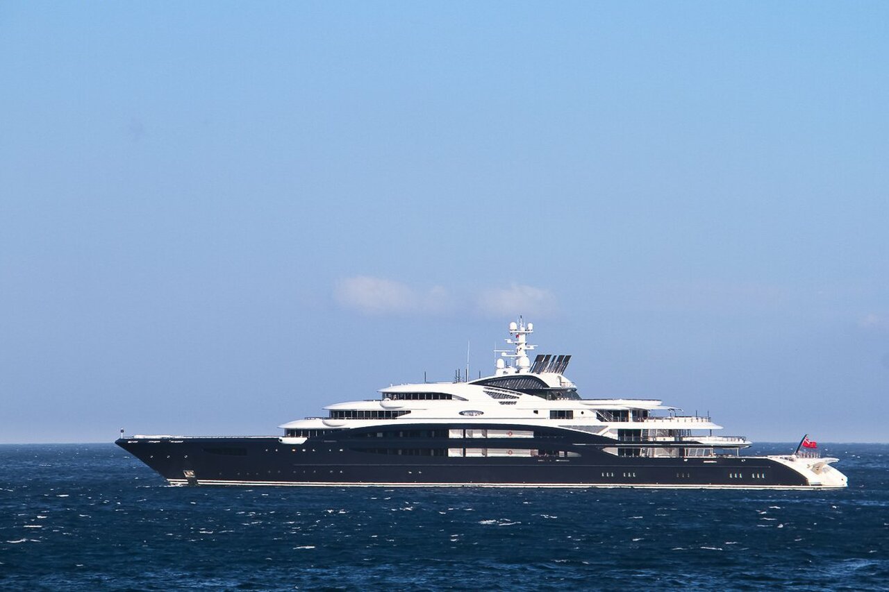 SERENE Yacht • Fincantieri • 2011 • Owner Yuri Shefler