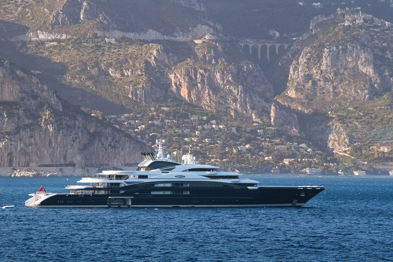 SERENE Yacht • Fincantieri • 2011 • Owner Yuri Shefler