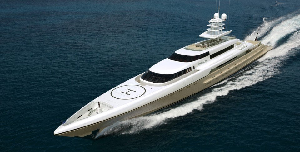 Яхта SMERALDA • Silver Yachts • 2012 • владелец Шейх Хамдан