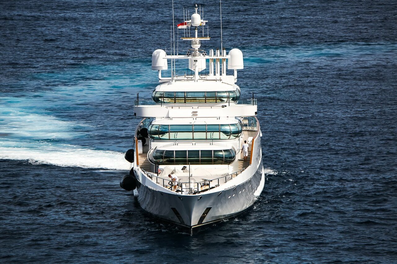 Zeus yacht – 74m – Blohm + Voss