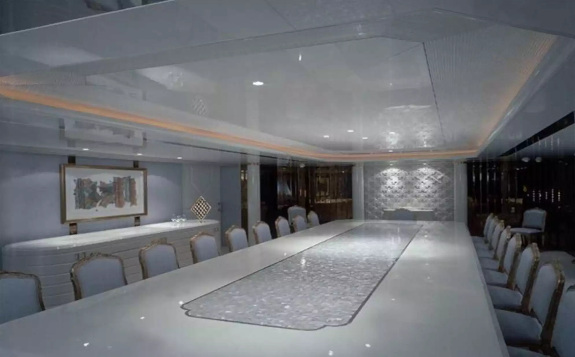 yacht Alwaeli intérieur