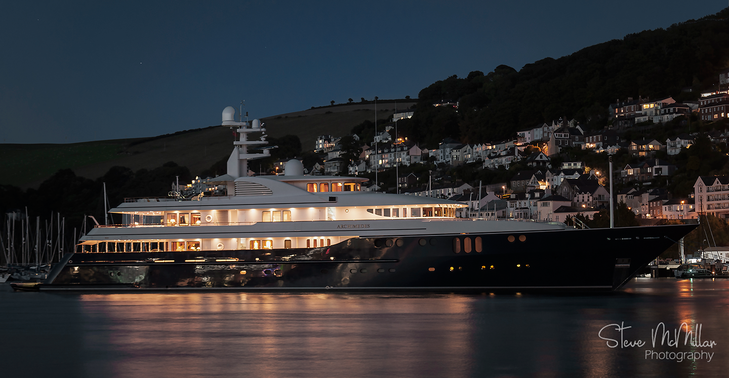 motor yacht named archimedes