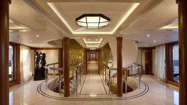 yacht Attessa IV intérieur