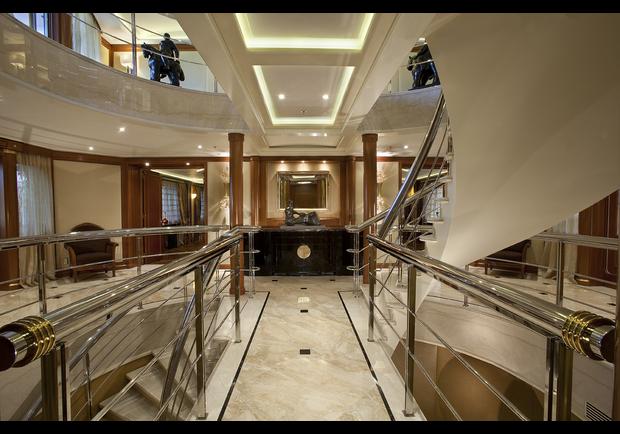 yacht Attessa IV interior