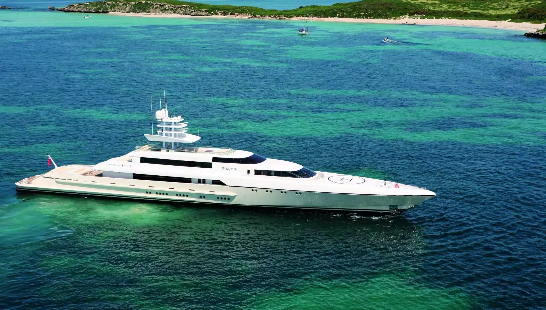 Iate CAPRICORN • Silver Yachts • 2009 • Antigo proprietário Sergey Brin