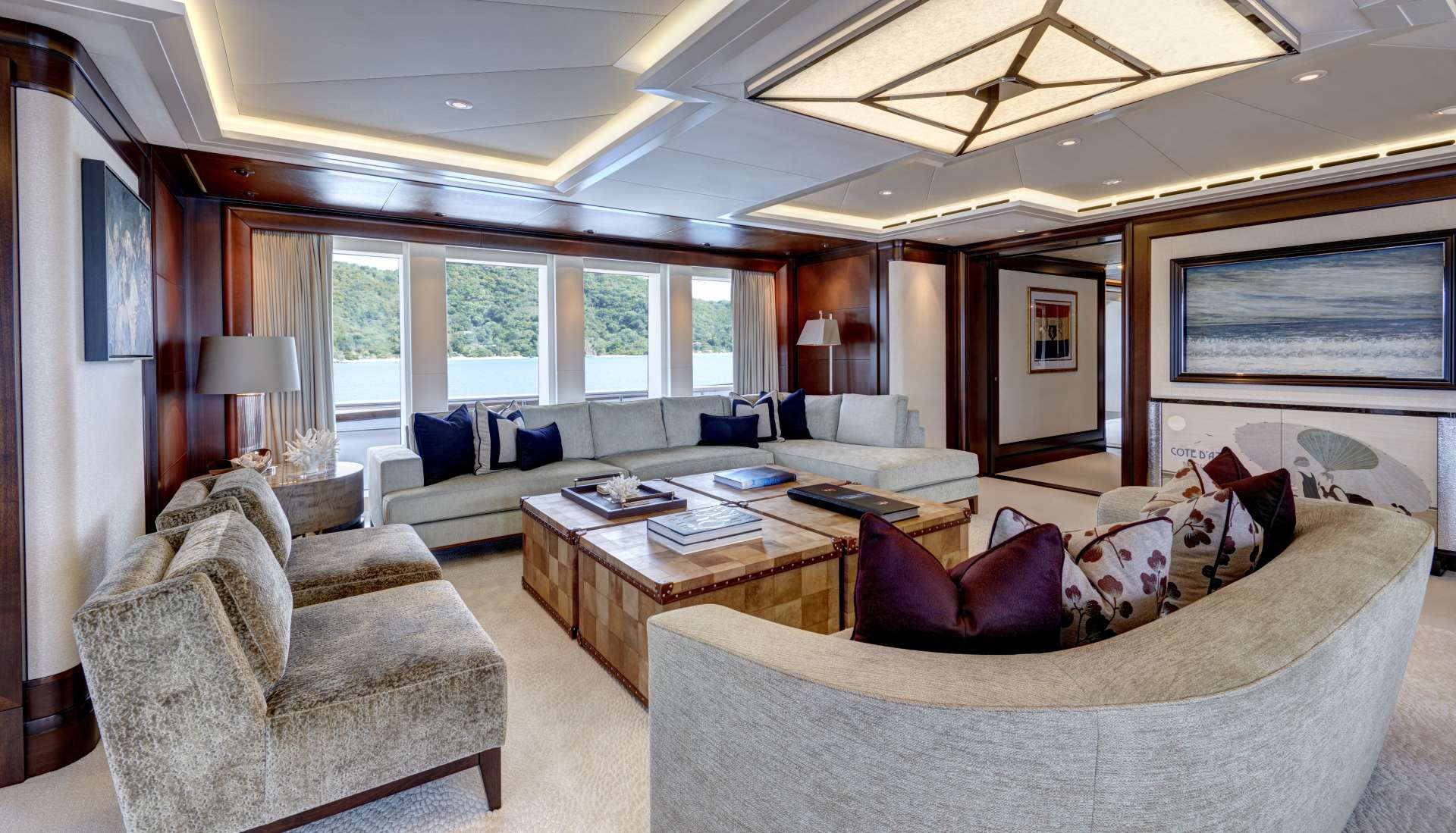 yacht Hampshire intérieur