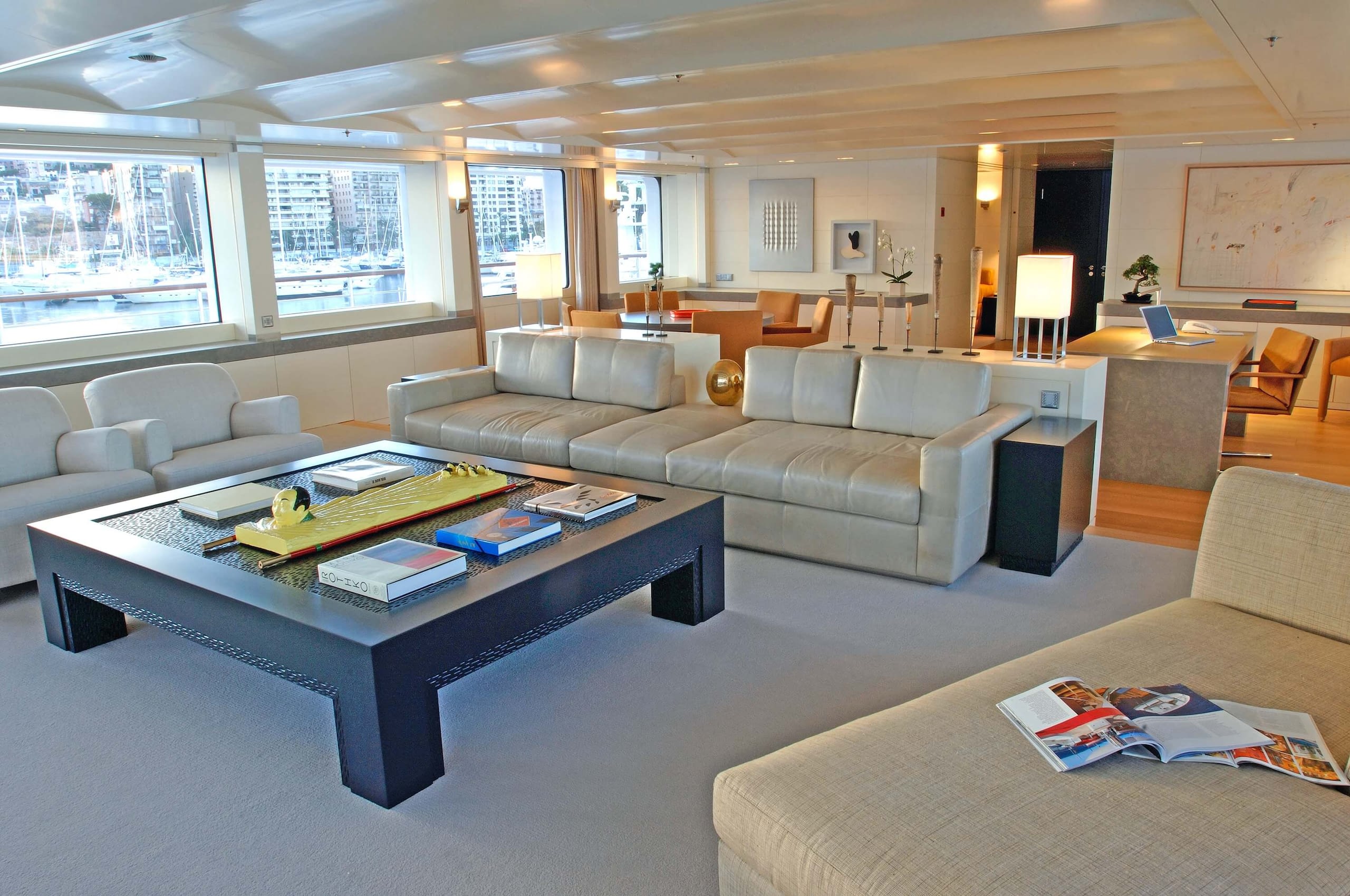 ice yacht interior