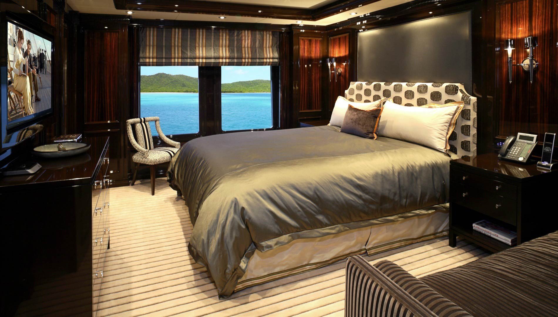 Intérieur Delta Marine Yacht INVICTUS