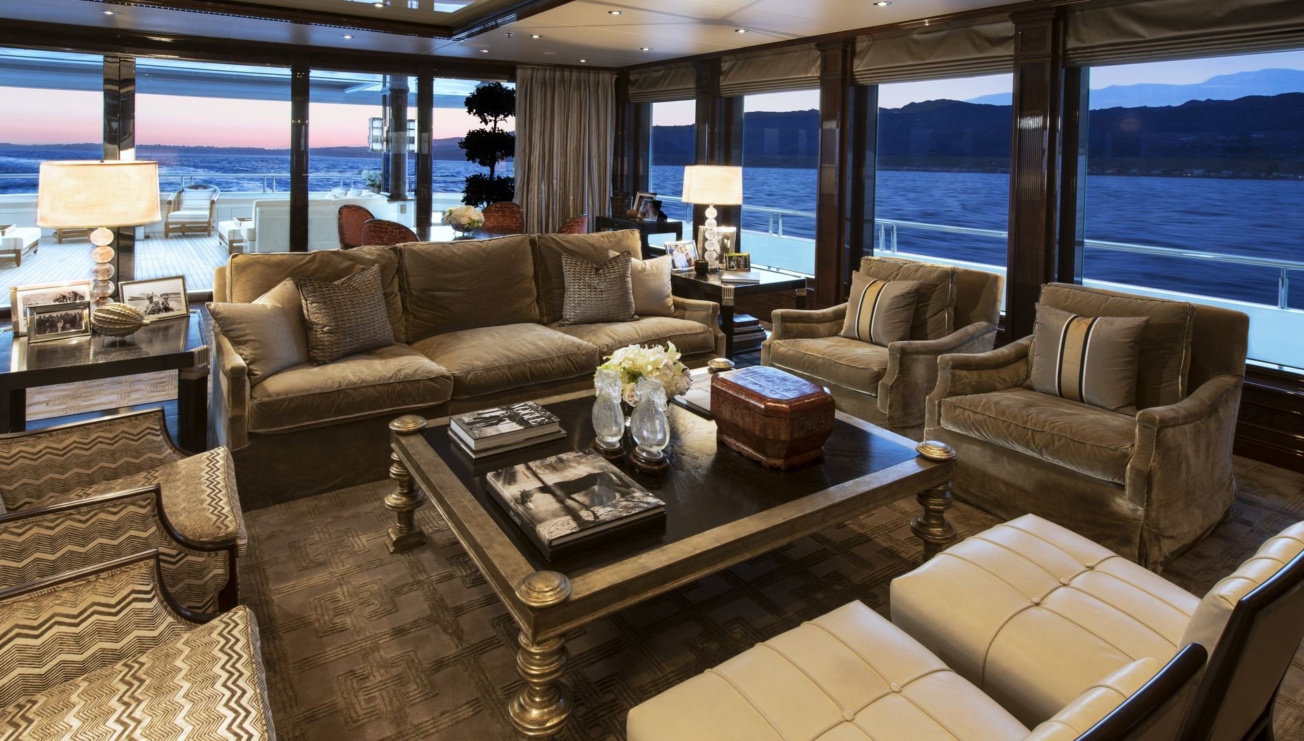 Intérieur Delta Marine Yacht INVICTUS