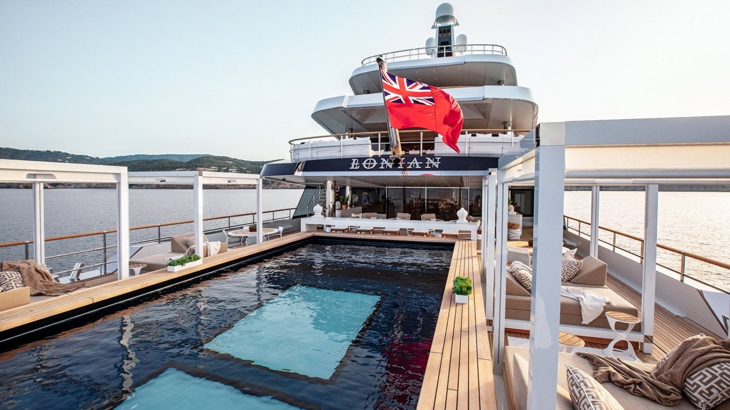 yacht lonian interior