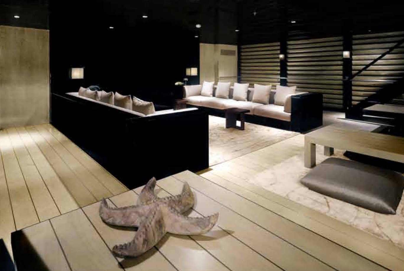 yacht Main interior – Armani