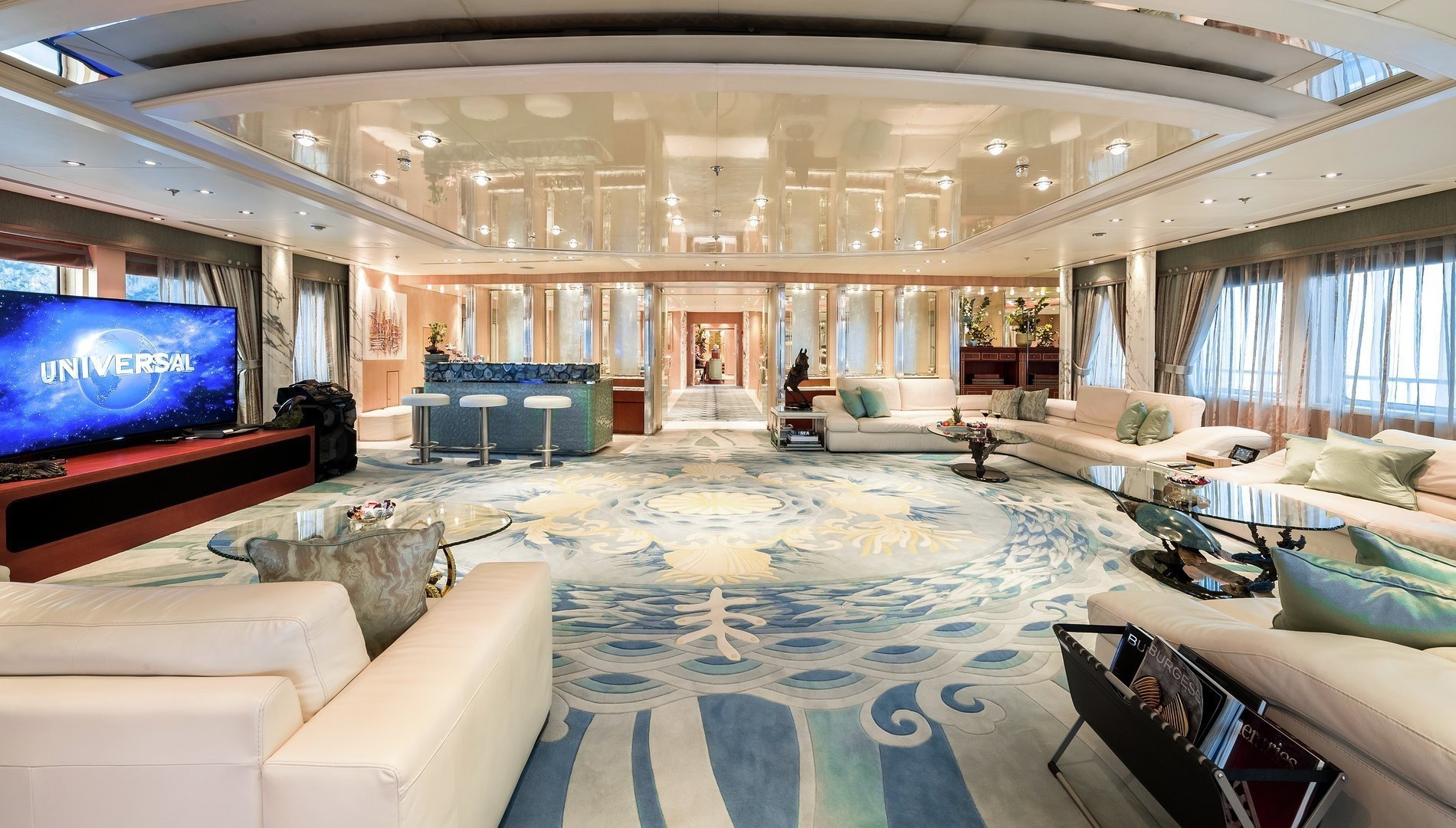 yacht Moonlight intérieur