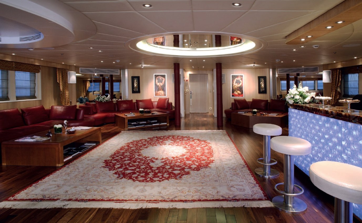 yacht Moonlight intérieur