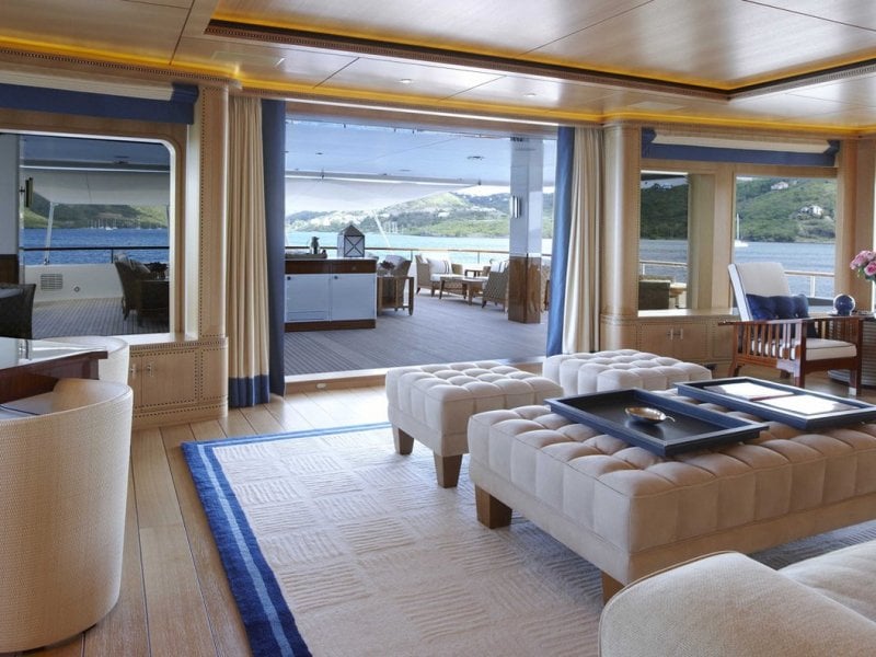 yacht Ocean Victory interior