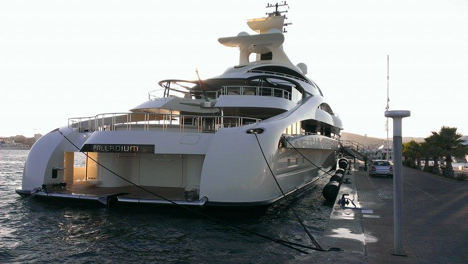 PALLADIUM Yacht - Blohm et Voss - 2010 - propriétaire Mikhail Prokhorov