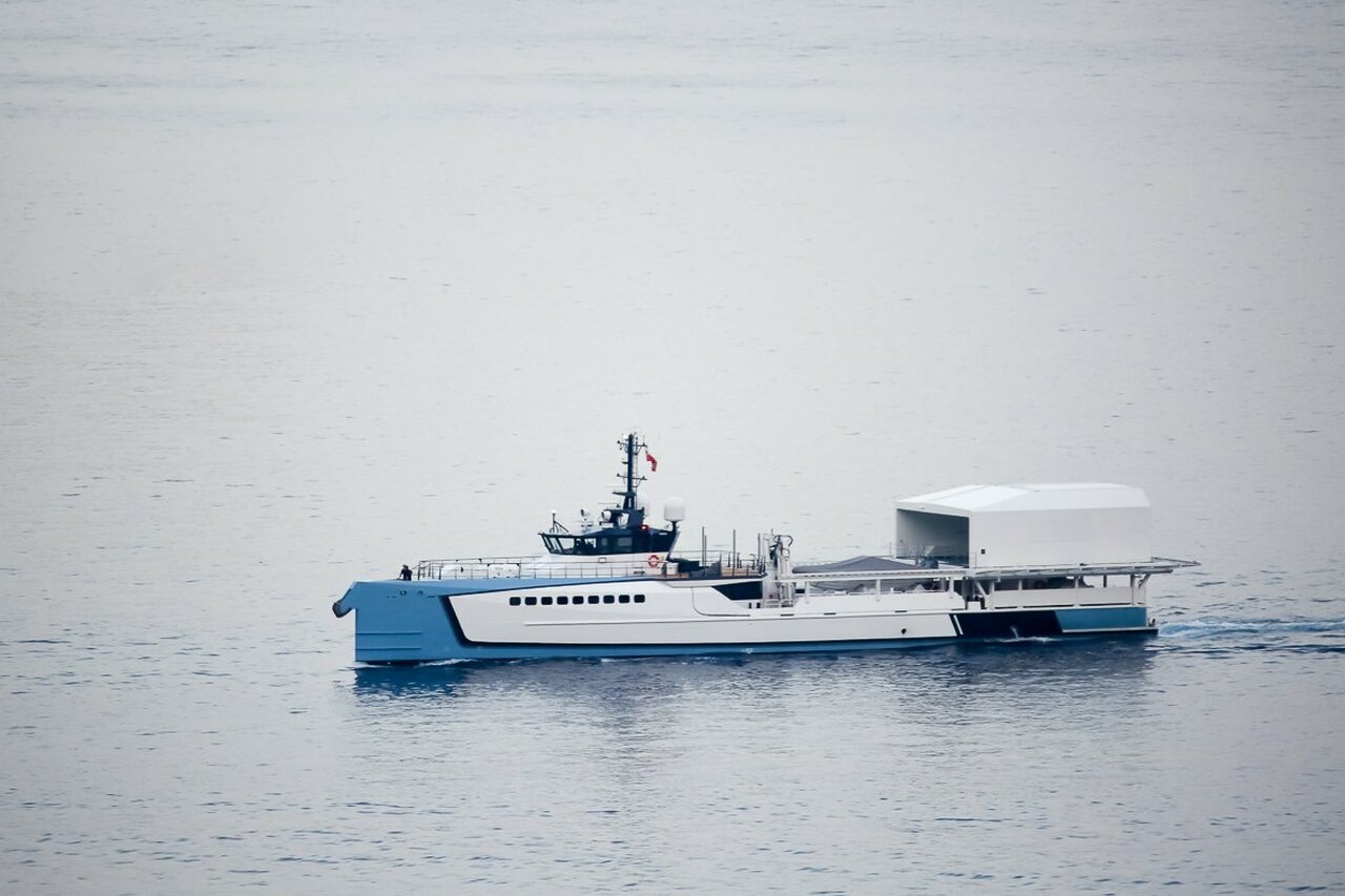 POWER PLAY Yacht • Jan Koum $20M Support Vessel Damen • 2018