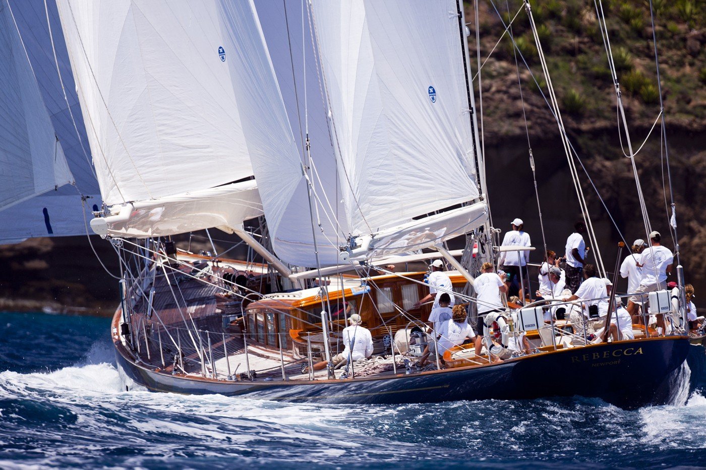 Sailing Yacht Rebecca - Charles Butt