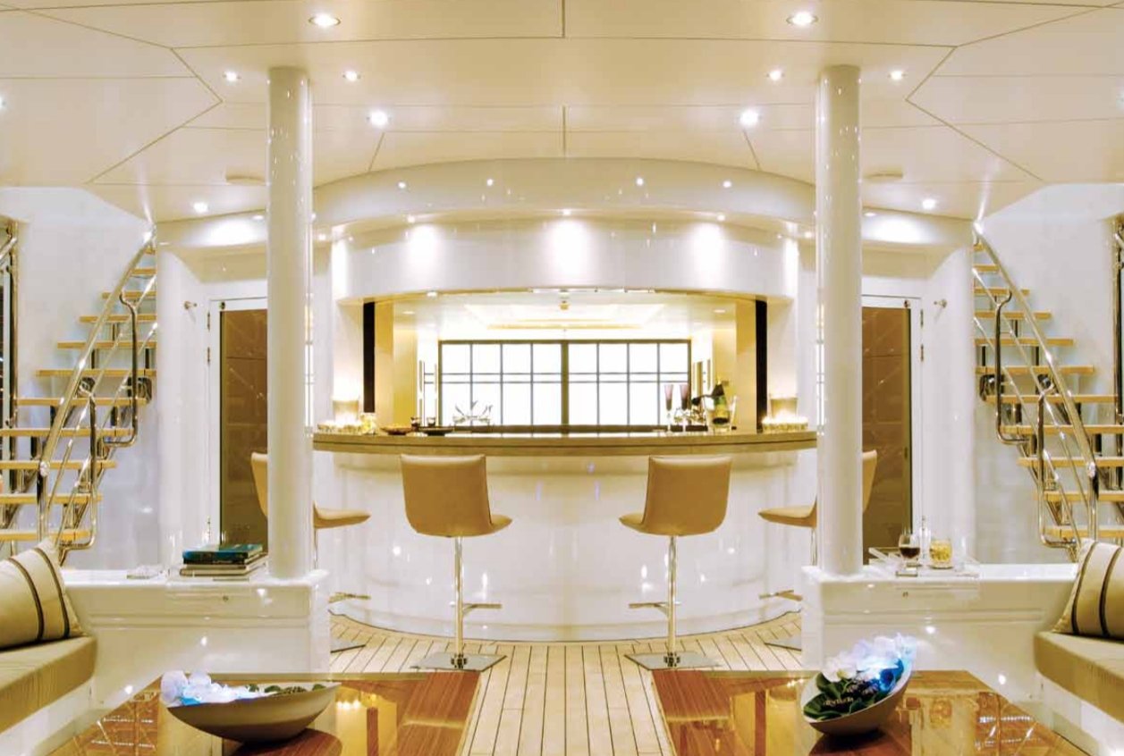 Nobiskrug yacht Siren interior