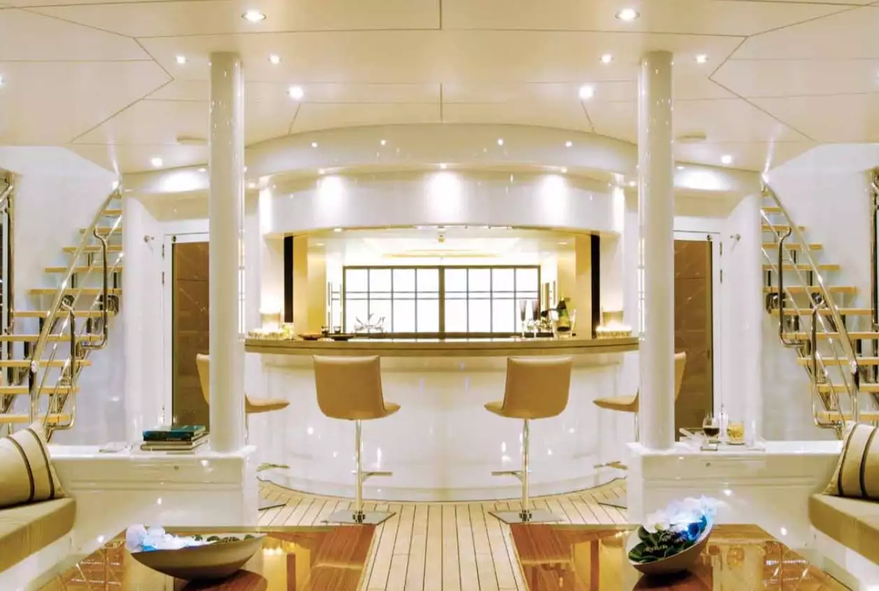 Nobiskrug yacht Siren interior