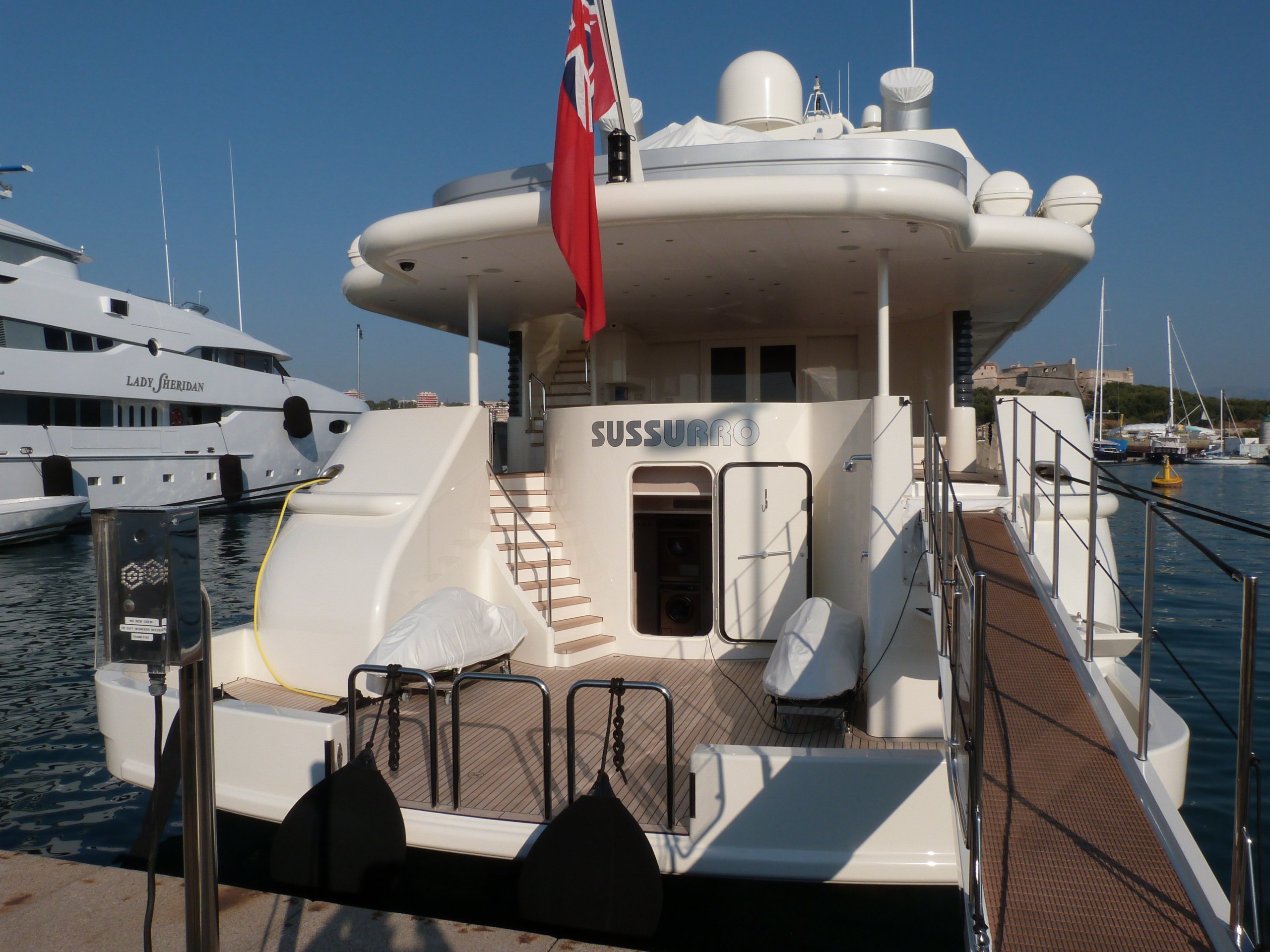 SUSSURRO Yacht • Feadship • 1998 • Eigentümerin Irina Malandina