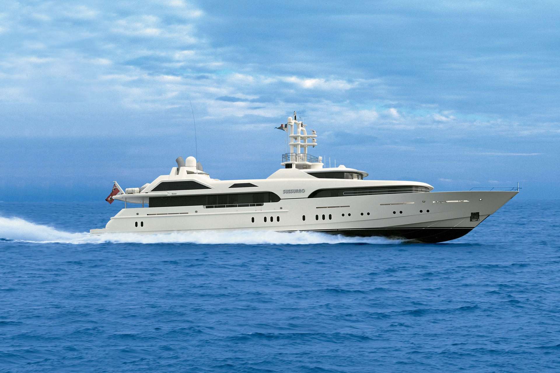 SUSSURRO Yacht • Feadship • 1998 • Armatrice Irina Malandina