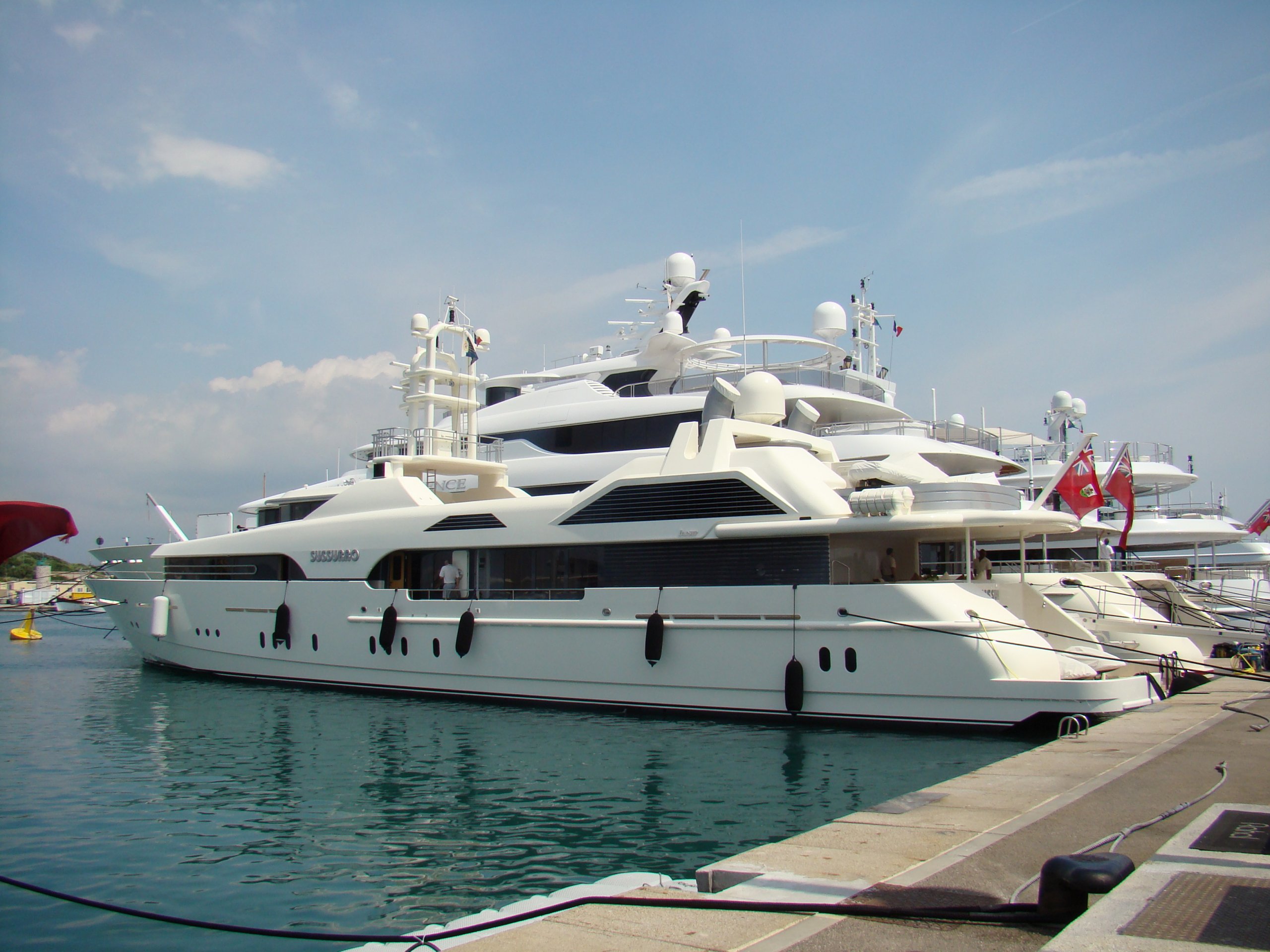 SUSSURRO Yacht • Feadship • 1998 • Propriétaire Irina Malandina