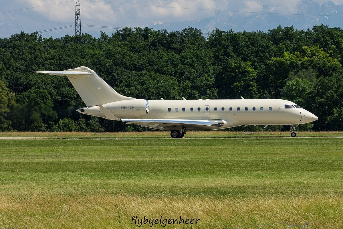 9H-FLN Bombardier Global 5000 Андрей Молчанов