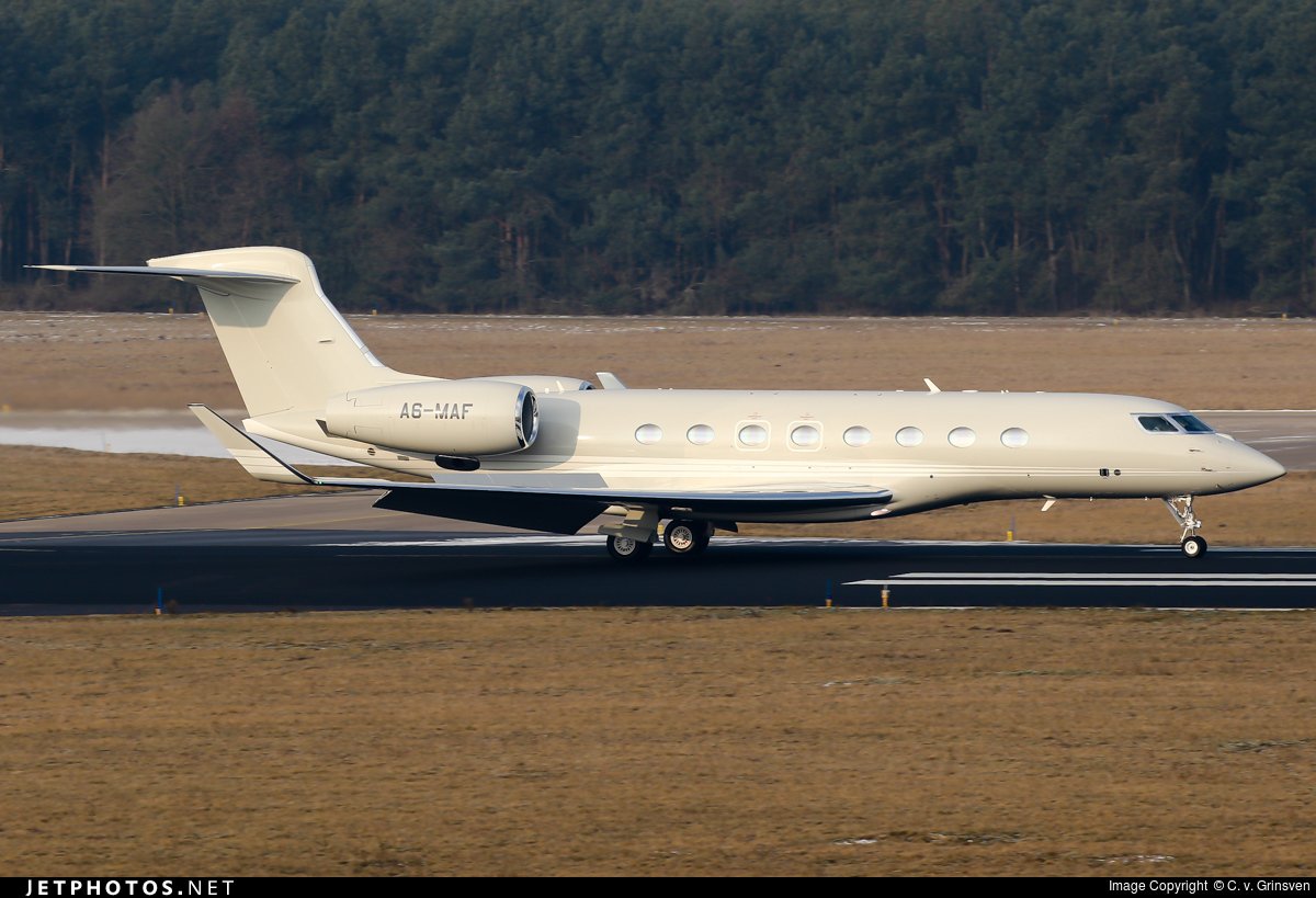 A6-MAF G650ER ماجد الفطيم