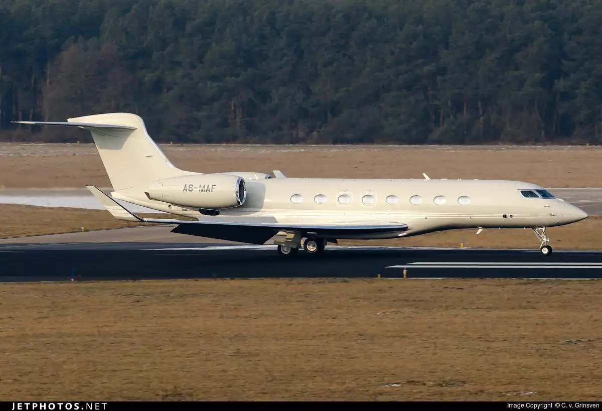 A6-MAF G650ER ماجد الفطيم