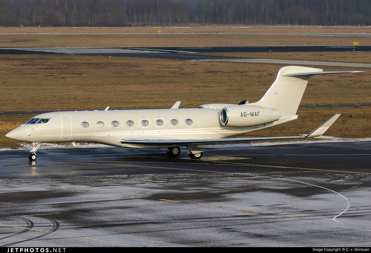 A6-MAF G650ER ماجد الفطيم