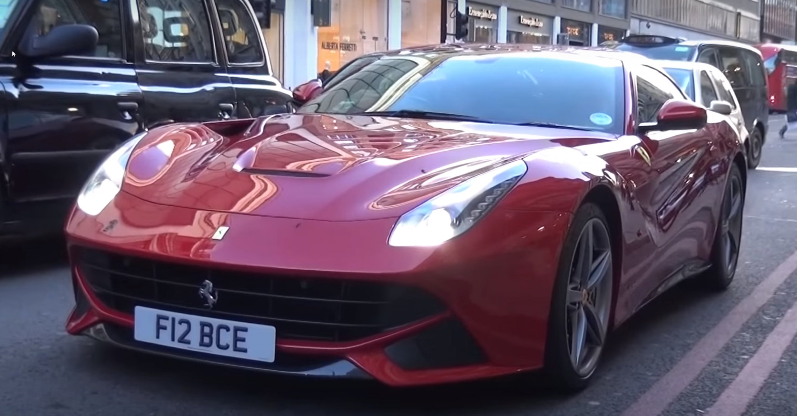 Bernie Ecclestone Ferrari F12