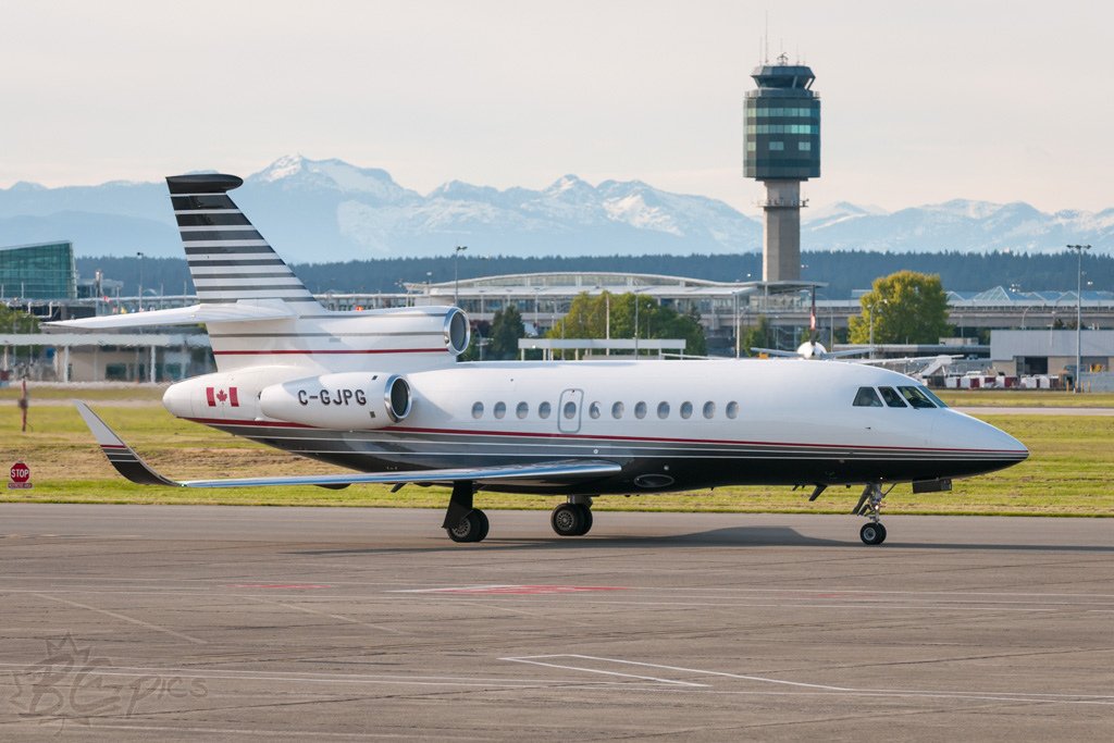 C-GJPG Dassault Falcon Jim Pattison private jet