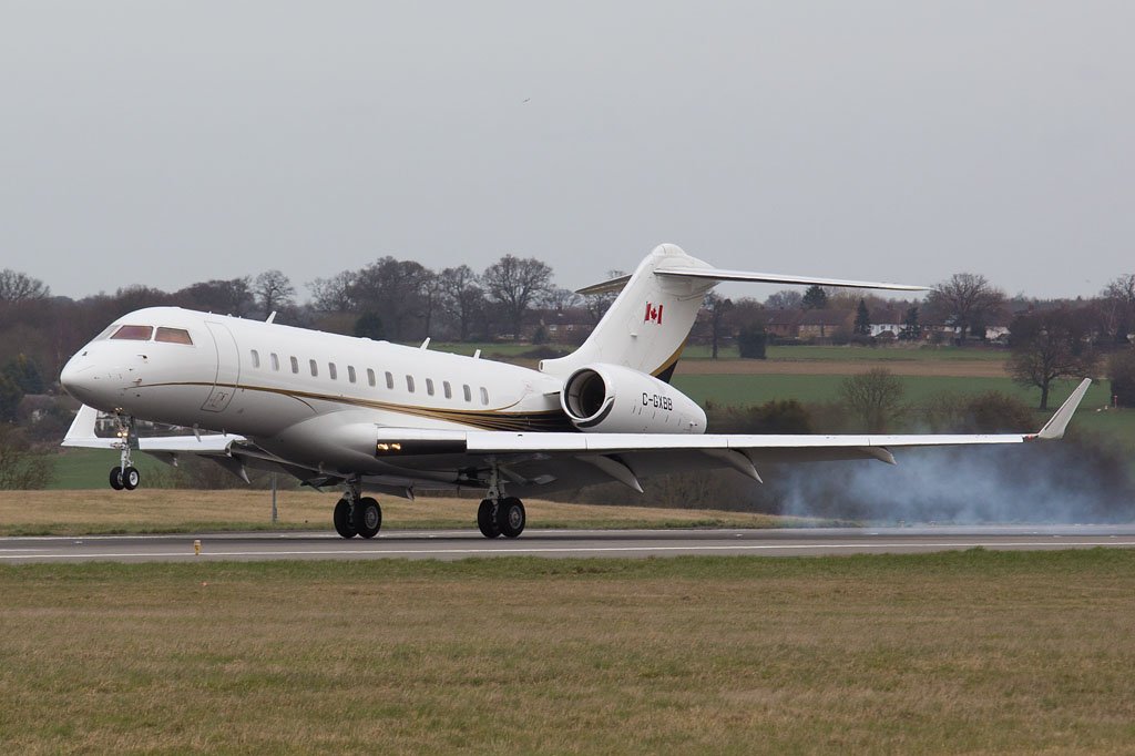 C-GXBB Bombardier Mike Lazaridis-vliegtuig