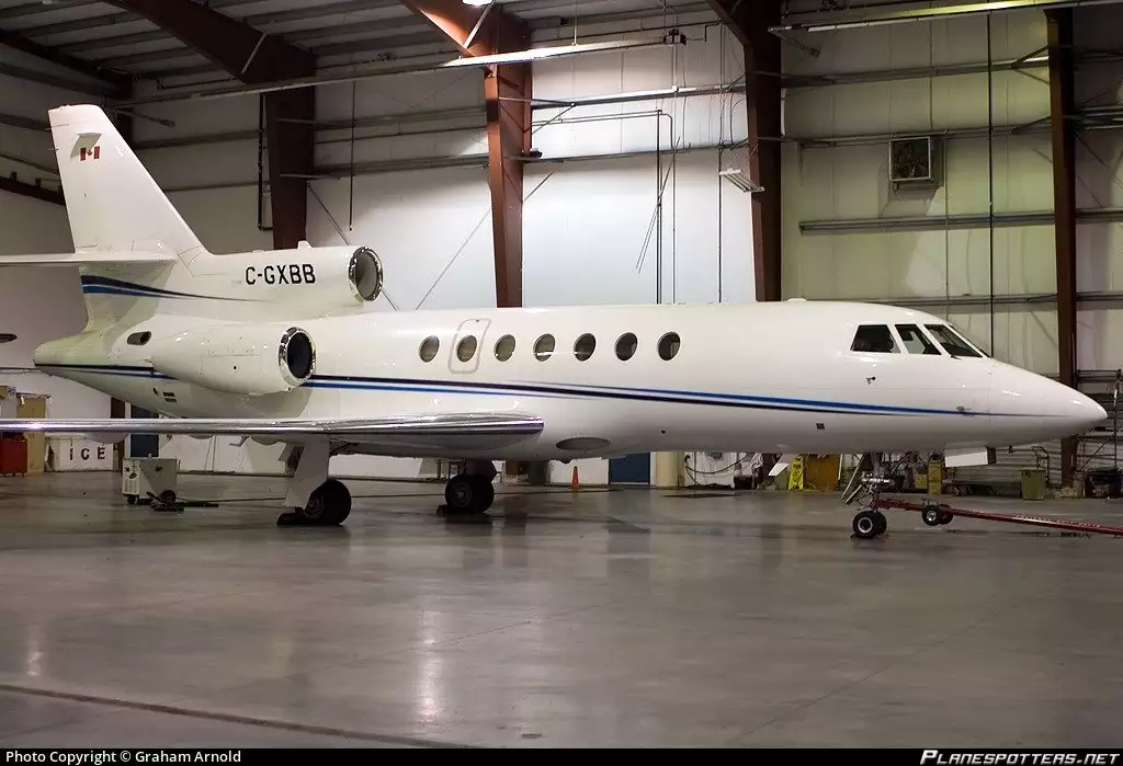 Jet C-GXBB Bombardier Mike Lazaridis