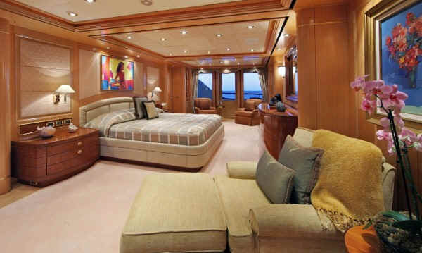 Donald Starkey yacht interior design