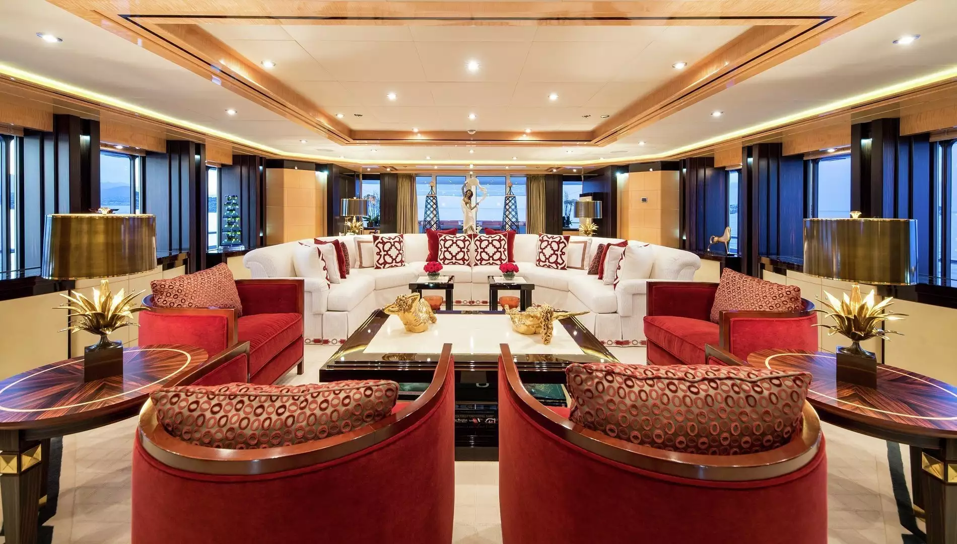 Donald Starkey yacht interior design