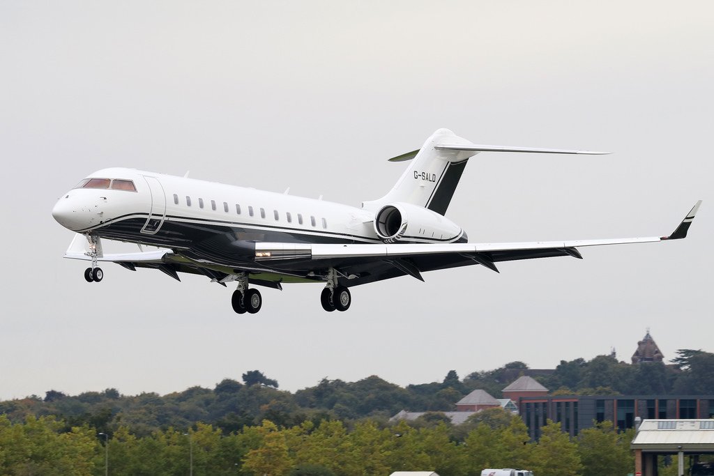 G-SALD Global 6000 Самолет Ллойда Дорфмана