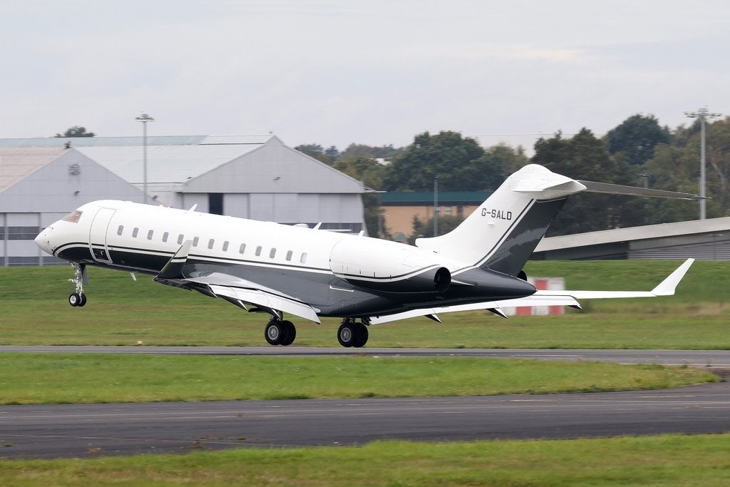 Jet privato G-SALD Global 6000 Lloyd Dorfman