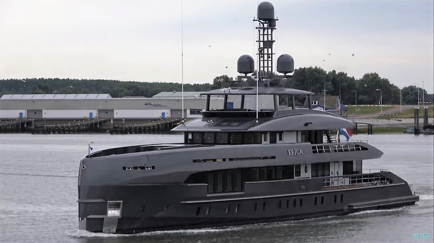 TOUTE SWEET Yacht • (Erica) • Heesen • 2019 • Proprietario Emad Khashoggi