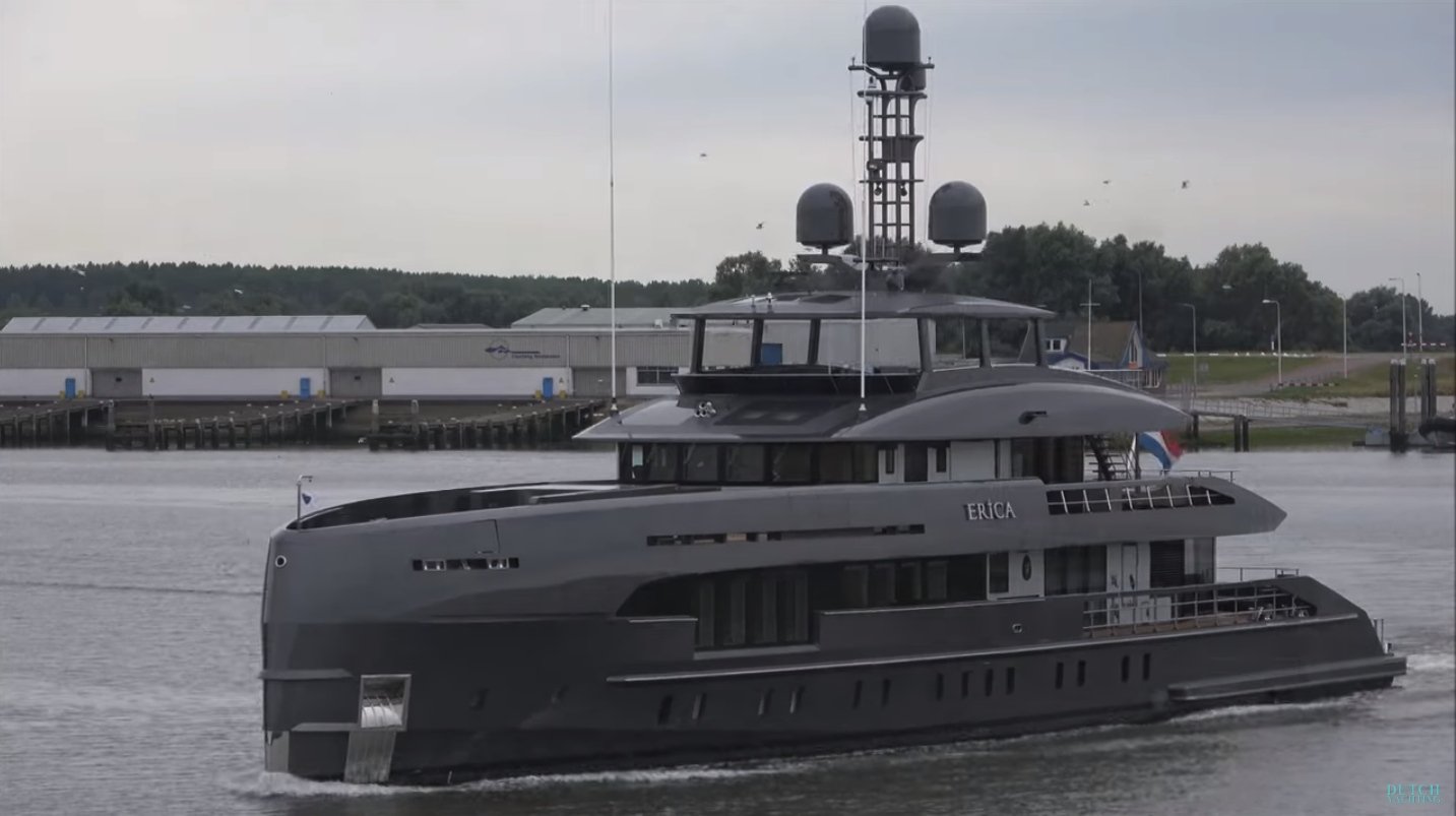 TOUTE SWEET Yacht • (Эрика) • Heesen • 2019 • Владелец Эмад Хашогги