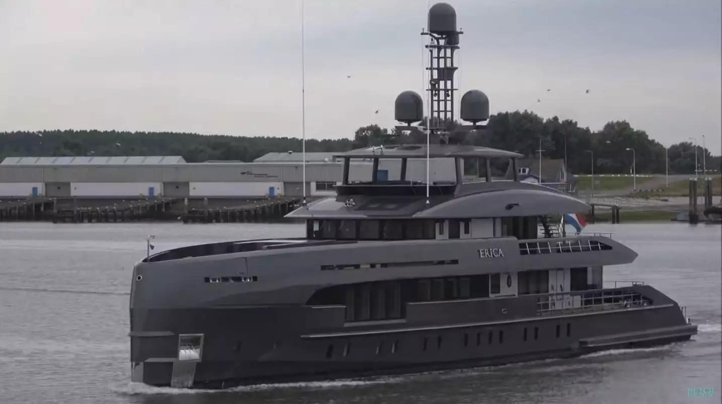 Iate TOUTE SWEET • (Erica) • Heesen • 2019 • Proprietário Emad Khashoggi