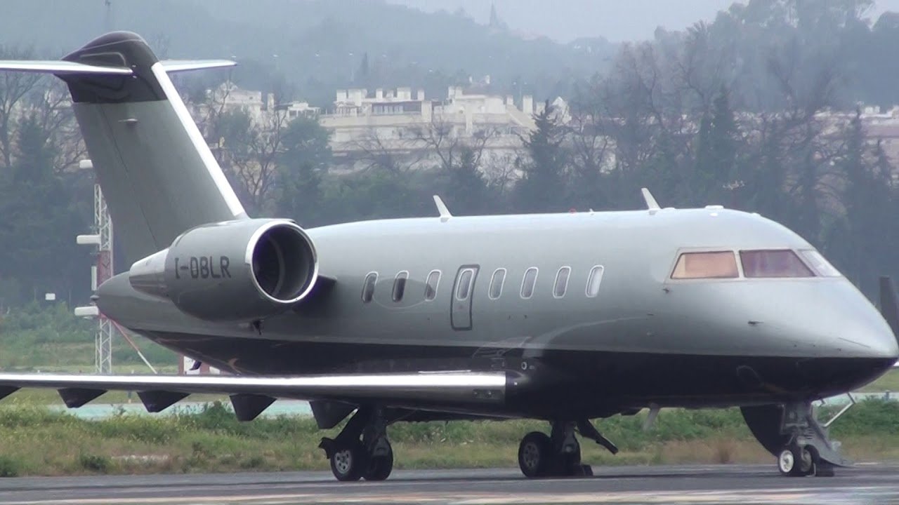 I-DBLR Bombardier Challenger  650 - Remo Ruffini