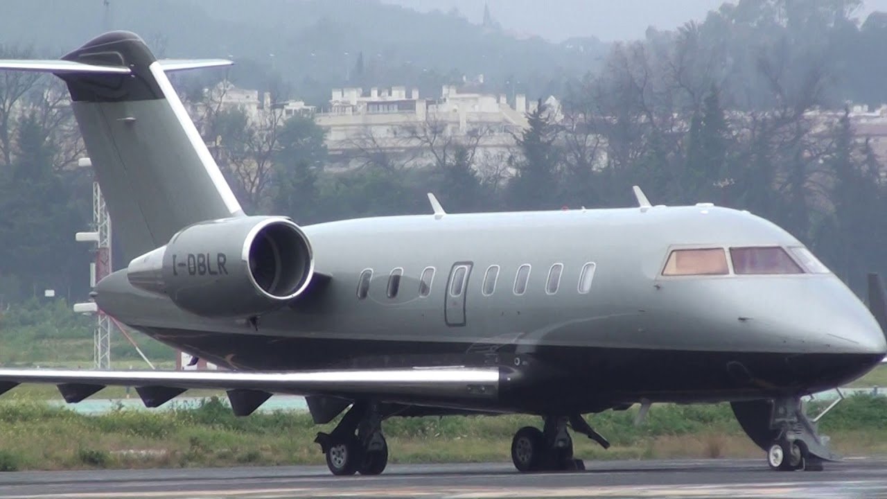 I-DBLR Bombardier Challenger 650 – Ремо Руффини