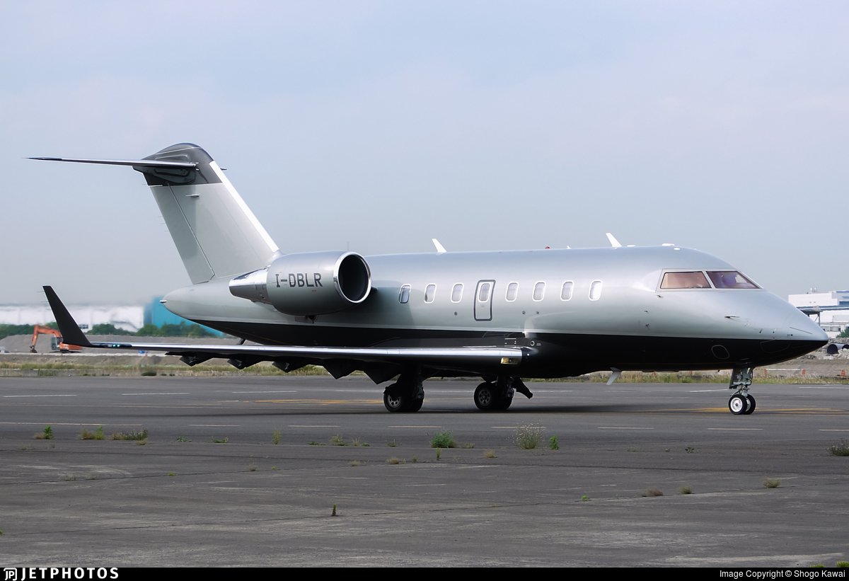 I-DBLR Bombardier Challenger  650 - Remo Ruffini