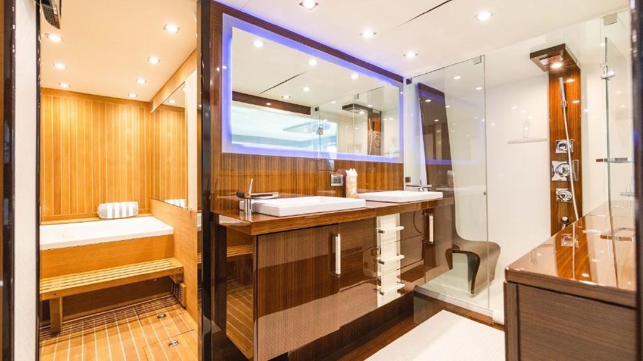 Lazzara yacht interior