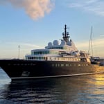 LE GRAND BLEU yacht • Bremer Vulkan • 2000 • owner Eugene Shvidler
