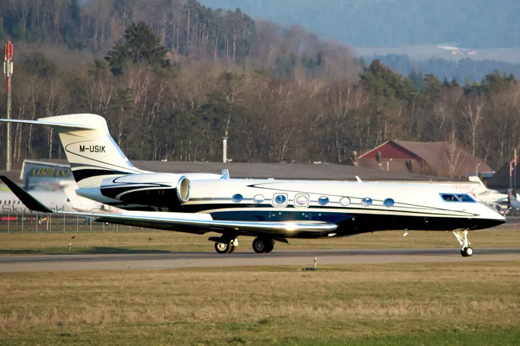 Jet privado M-USIK G650 Sawiris